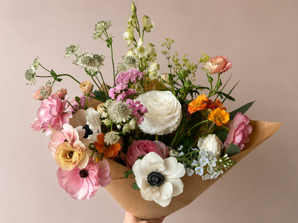 Hand tied bouquets
