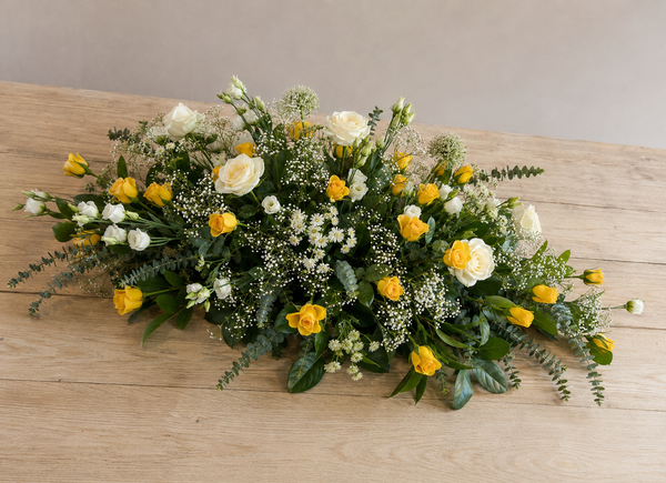 Sympathy tribute arrangement